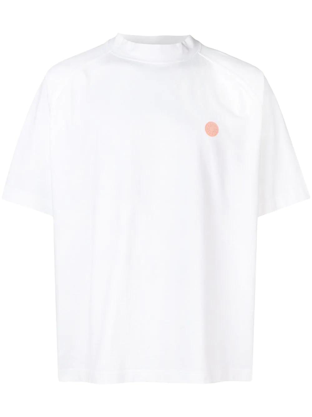 Acne Studios 白色男女同款超大号t恤 | ModeSens