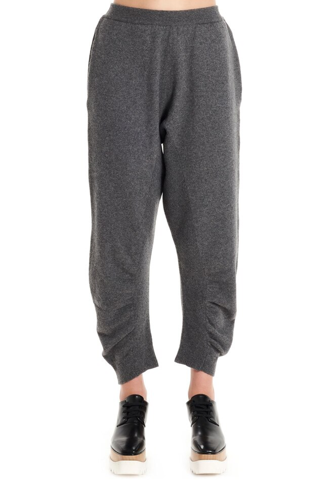 Stella Mccartney Virgin Wool Trackpants In Grey | ModeSens