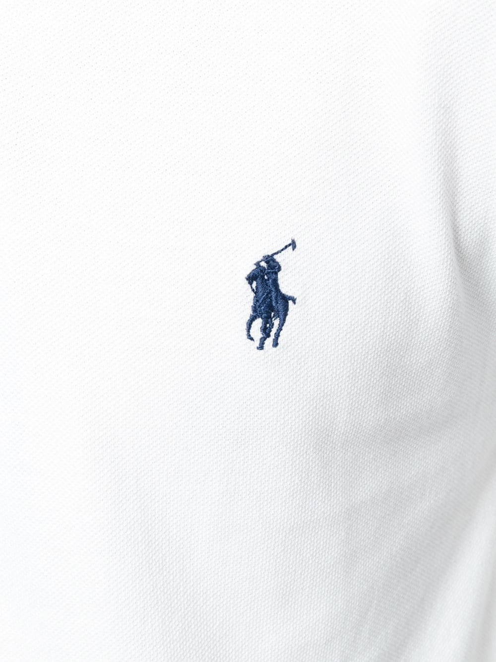 Polo Ralph Lauren 对比logo刺绣polo衫 In White | ModeSens
