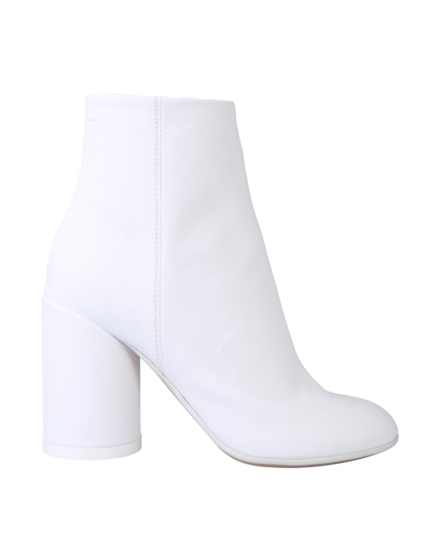 Mm6 Maison Margiela 6 Ankle及踝靴子in White Modesens