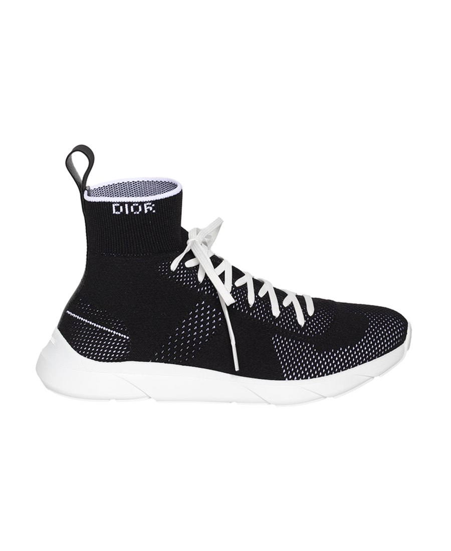 Dior B12袜靴运动鞋 In Black | ModeSens