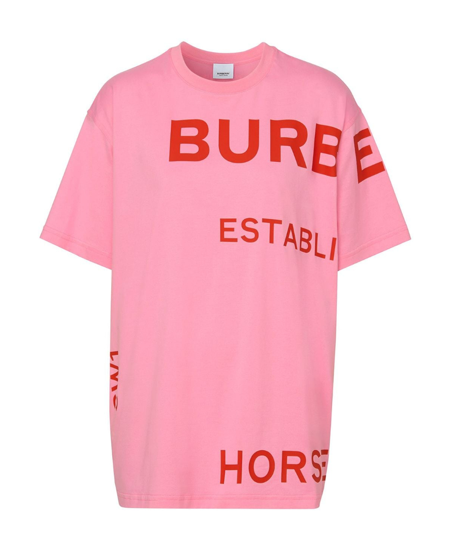 burberry t shirt pink